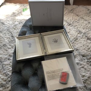 Pottery Barn Kids Handprint and Footprint Frame